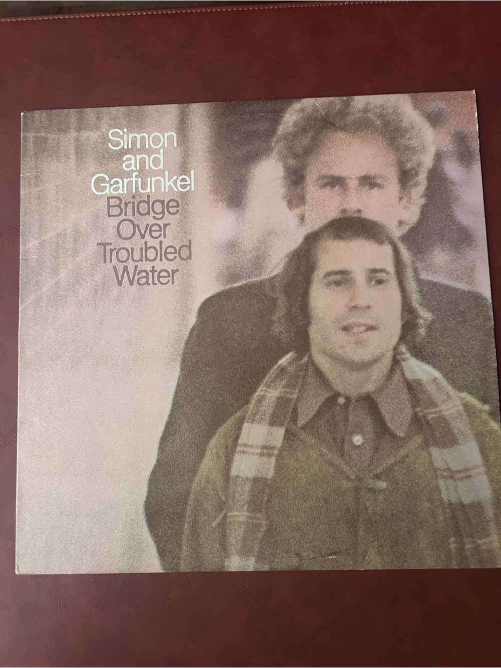 Simon and Garfunkel 'Bridge Over Troubled Water' Vinyl - Brown